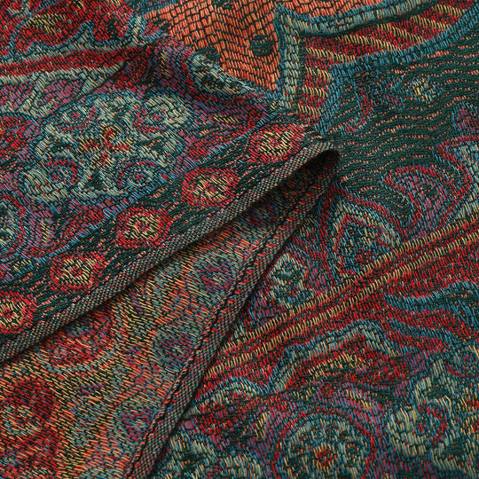 Paisley scarf100% viscosesize:175cm X70cm weight: 170gcolor:peach