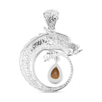 Royal Bali - Citrin Anhänger, 925 Silber, ca. 1.30 ct