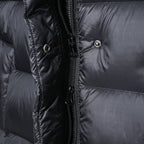 LA MAREY: Ultraleichte Overalljacke aus 100 % Entendaunen, M/L, schwarz