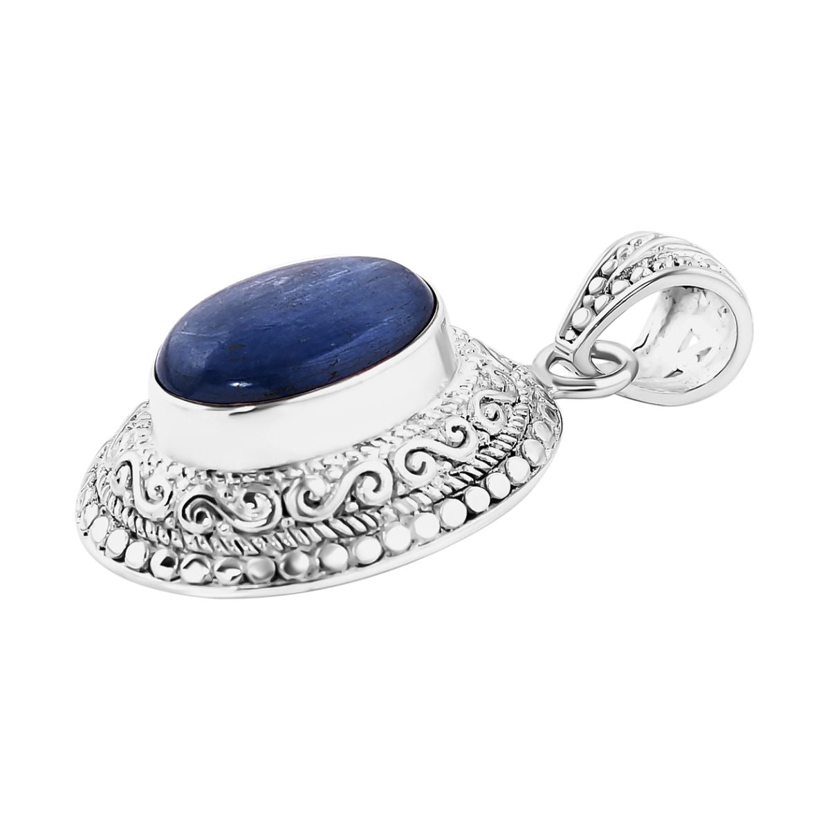 Kyanit Anhänger 925 Silber ca. 7,50 ct.