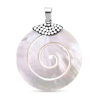 Royal Bali - Perlmutt Anhänger 925 Silber