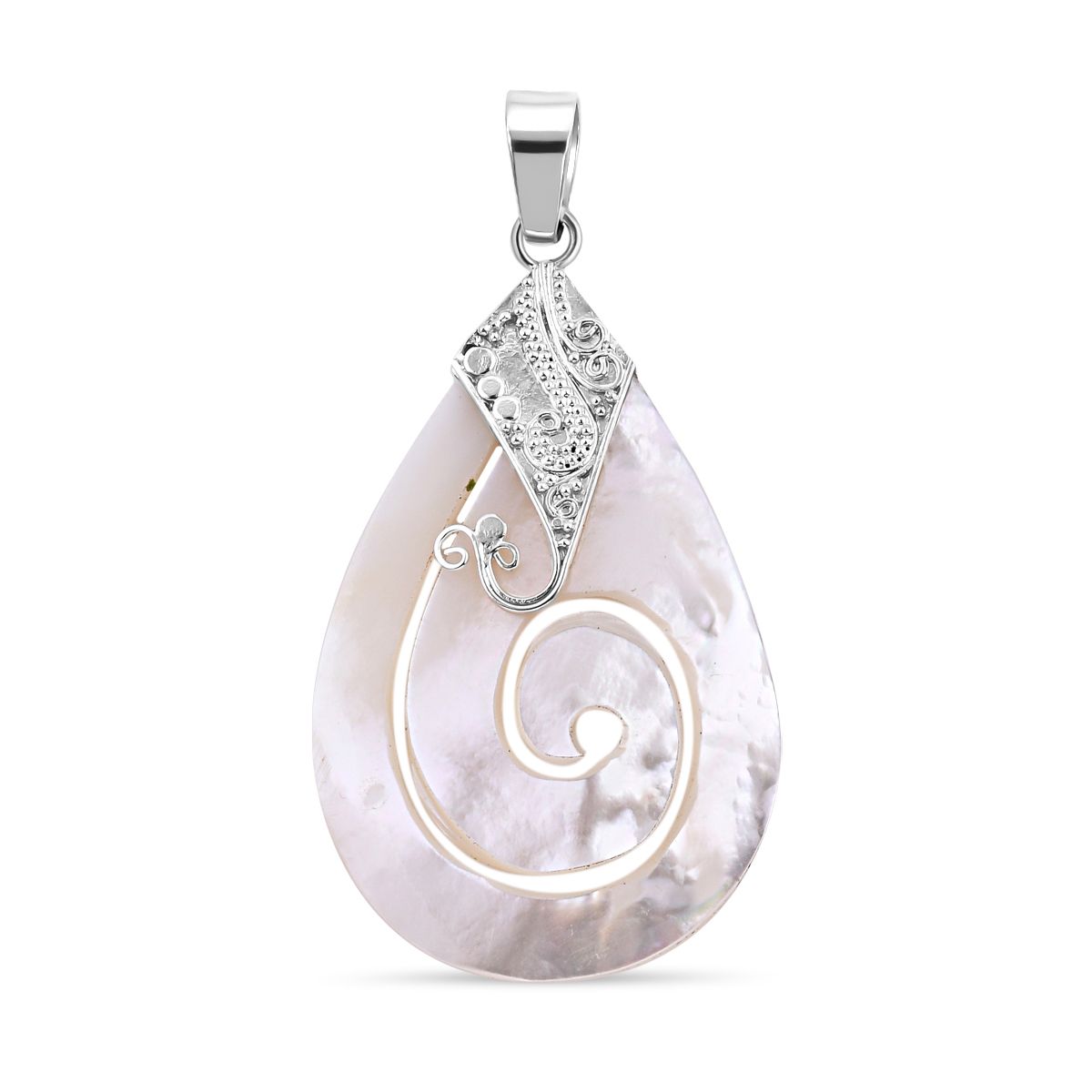 Royal Bali - Perlmutt Anhänger 925 Silber