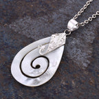 Royal Bali - Perlmutt Anhänger 925 Silber