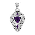 Royal Bali Kollektion - Afrikanischer Amethyst-Anhänger - 3,75 ct.