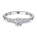 LUXURIANT DIAMOND - Lab grown Diamant SI-GH Ring, IGI zertifiziert, 585 Gold (Größe 19.00) ca. 1.00 ct