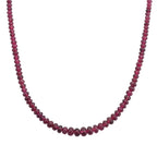 Rhapsody AAAA Rubellit Halskette ca. 45 cm 950 Platin ca. 75,00 ct.