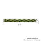 Natürliches Peridot Armband, ca. 19 cm, 925 Silber rhodiniert ca. 74.16 ct