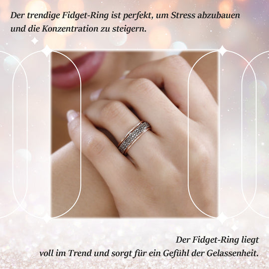 Natürlicher Champagner Diamant P3 Ring 925 Silber Roségold Vermeil (Größe 19.00) ca. 1,00 ct