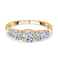 Lab grown Diamant SI-GH Ring, IGI zertifiziert, 585 Gold (Größe 17.00) ca. 2.00 ct