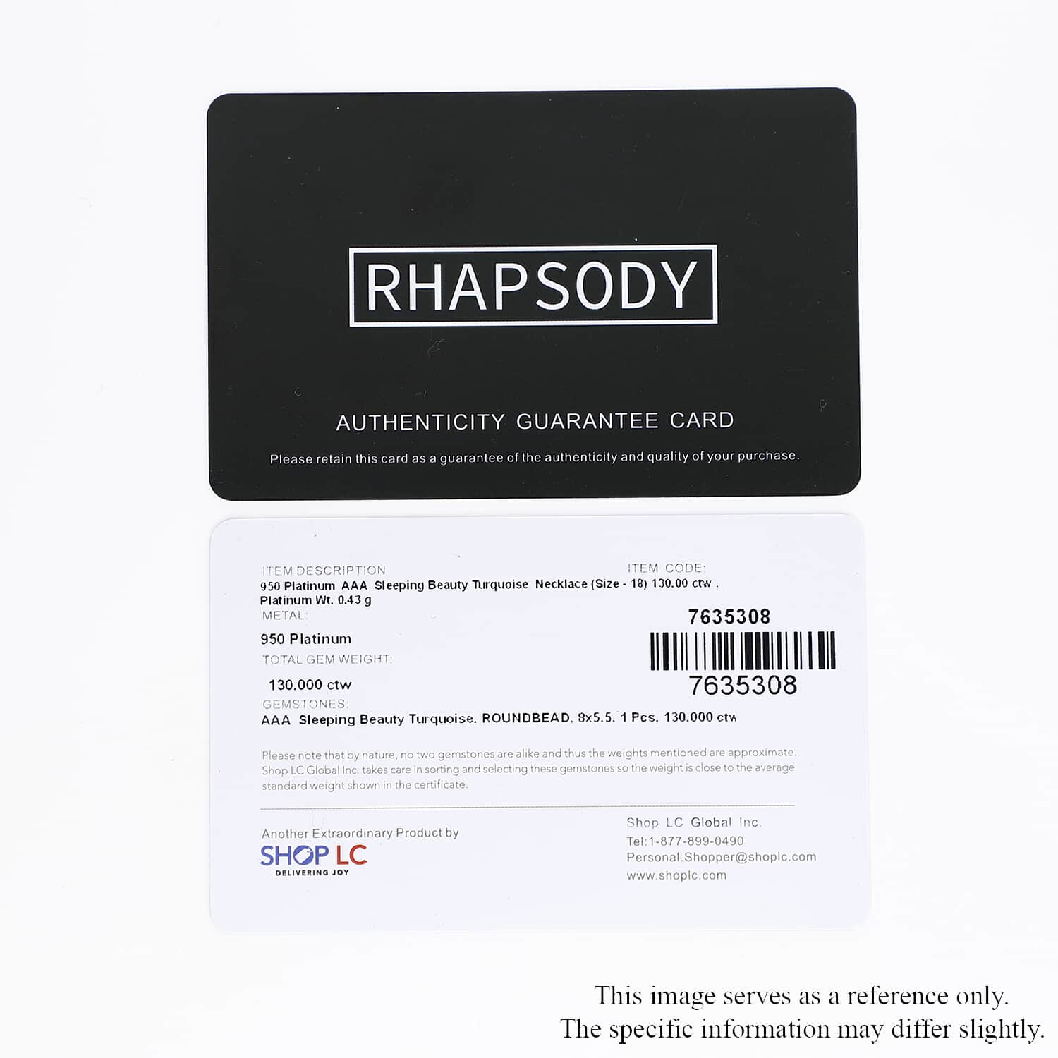 Rhapsody AAAA Sleeping Beauty Türkis Halskette, zertifiziert und geprüft, ca. 45 cm 950 Platin ca. 130.00 ct