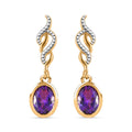 AA Mashamba Amethyst Ohrringe - 2,24 ct.