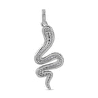 Grüner Zirkonia, Weißer Zirkonia Anhänger 925 Silber rhodiniert ca. 2.04 ct