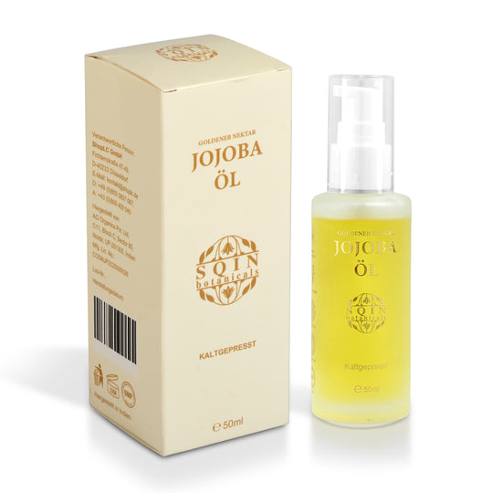 SQIN BOTANICALS: kaltgepresstes 100% natürliches Jojobaöl - 50 ml