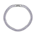 LUSTRO STELLA Zirkonia Armband, 19cm - 21,92 ct.