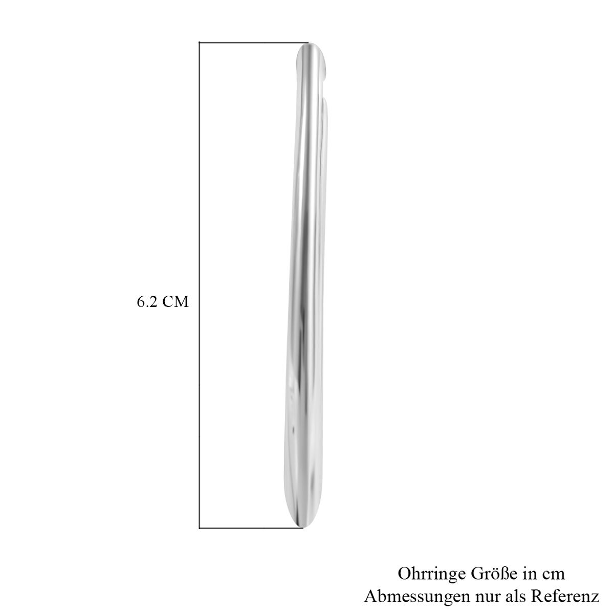 Silberhauch Kollektion - Elektroform Ohrringe, 925 Silber ca. 11,80g