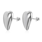 Silberhauch Kollektion - Elektroform Ohrringe, 925 Silber ca. 5,04g