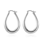 Silberhauch Kollektion - Elektroform Ohrringe, 925 Silber ca. 5,68g