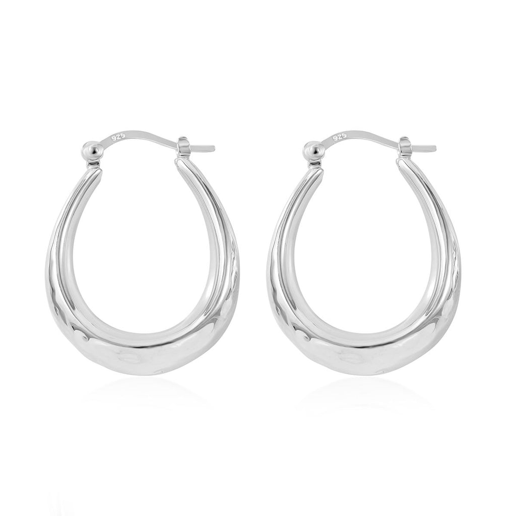 Silberhauch Kollektion - Elektroform Ohrringe, 925 Silber ca. 6,00g