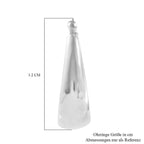 Silberhauch Kollektion - Elektroform Ohrringe, 925 Silber ca. 6,00g