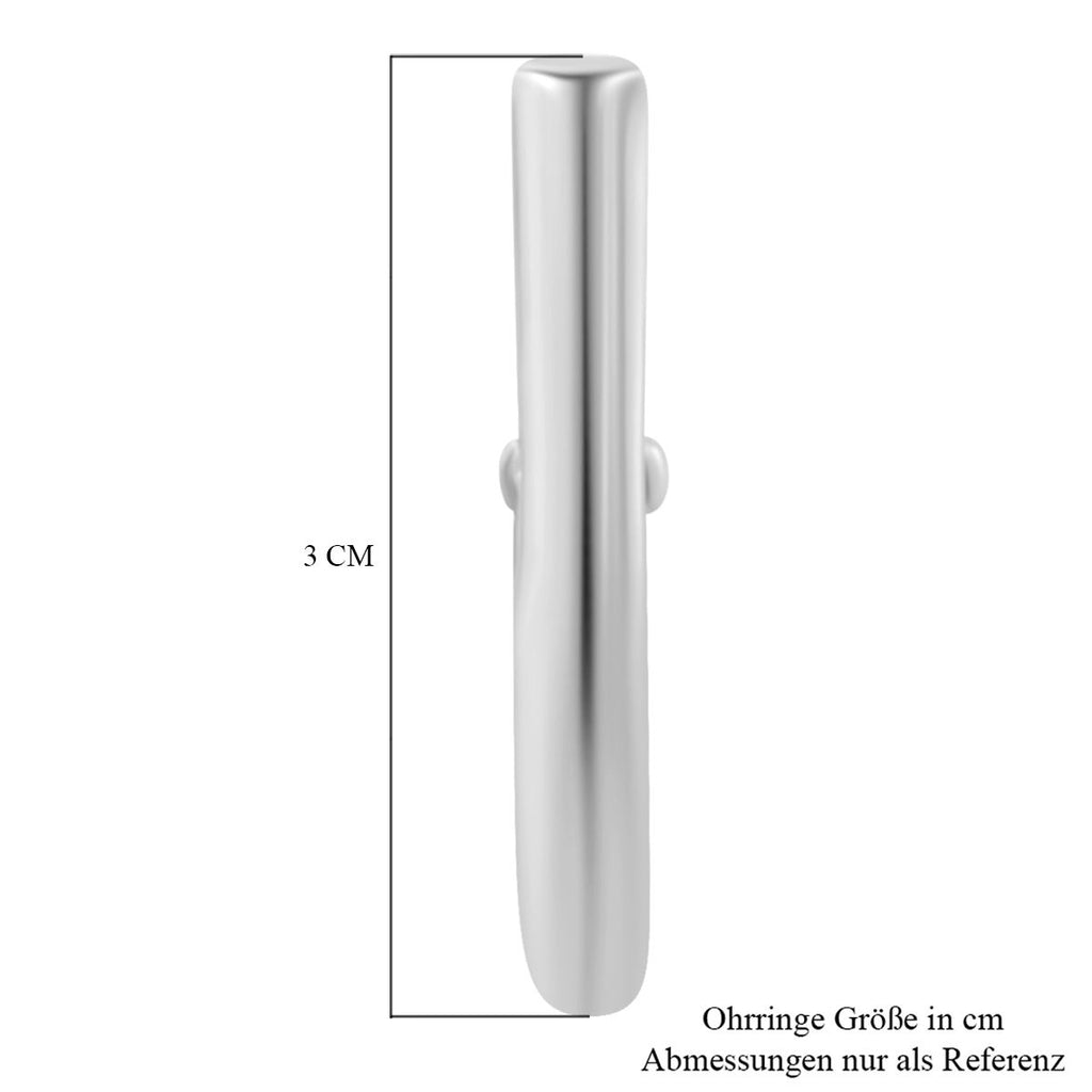 Silberhauch Kollektion - Elektroform Ohrringe, 925 Silber ca. 5,55g