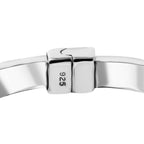 Silberhauch Kollektion - Elektroform Armreif, 925 Silber ca. 18 cm ca. 11,51g