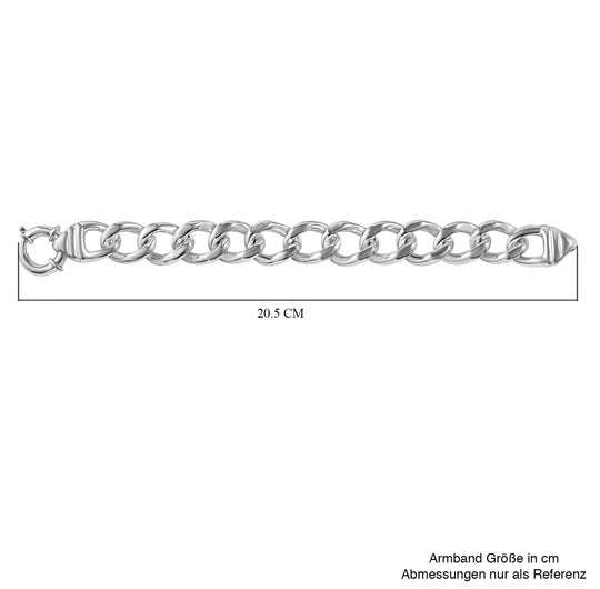 Silberhauch Kollektion - Elektroform Armband, 925 Silber ca. 19 cm ca. 22,07g