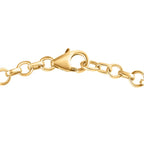 Mehrfarbiges-Turmalin Armband, ca. 20 cm, 925 Silber vergoldet, ca. 1.88 ct