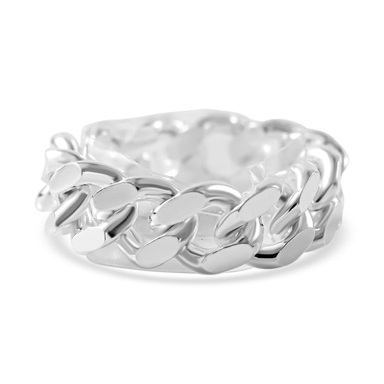 925 Silber Ring, (Größe 21.00) ca. 7,53g