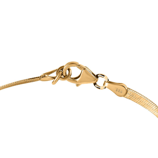 AA Sleeping Beauty Türkis Armband ca. 19 cm 925 Silber Gelbgold Vermeil ca. 1.71 ct