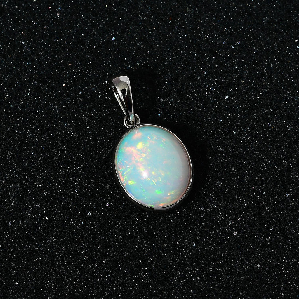 RHAPSODY - AAAA Natürlicher, äthiopischer Welo Opal Anhänger, 950 Platin, ca. 3.16 ct