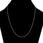 ILIANA - Kordelkette, ca. 50 cm, 750 Gelbgold ca. 1,20g