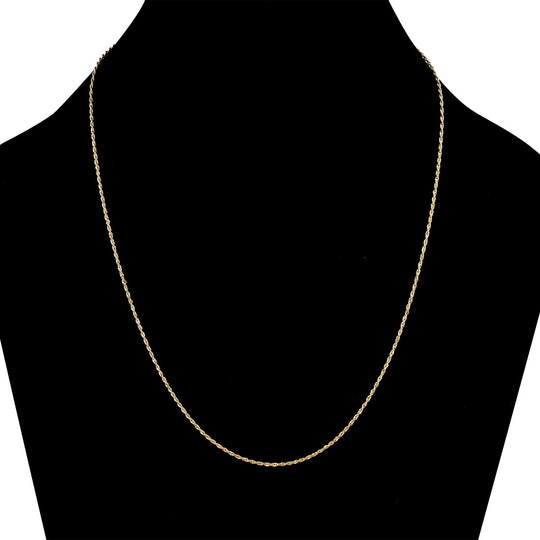 ILIANA - Kordelkette, ca. 50 cm, 750 Gelbgold ca. 1,20g