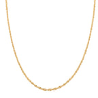 ILIANA - Kordelkette, ca. 50 cm, 750 Gelbgold ca. 1,20g