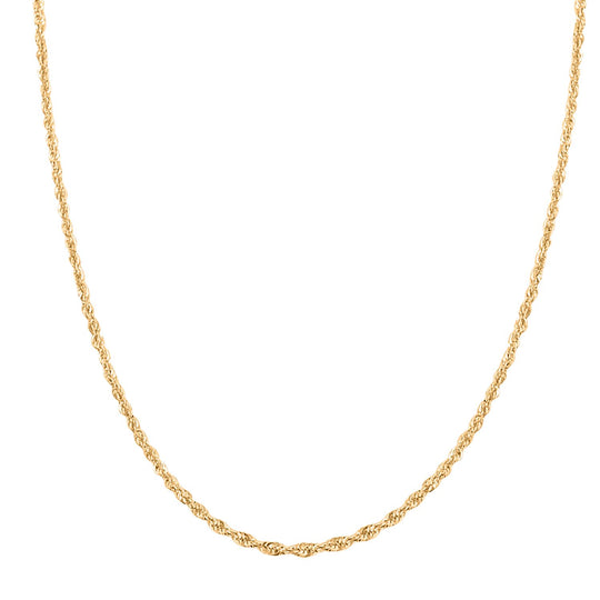 ILIANA - Kordelkette, ca. 50 cm, 750 Gelbgold ca. 1,20g