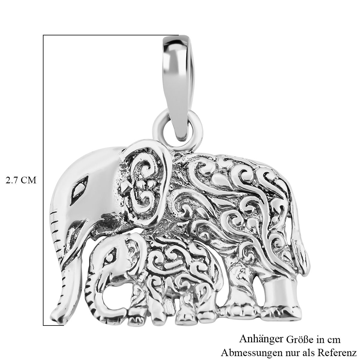 Royal Bali - 925 Silber Anhänger, ca. 3,39g