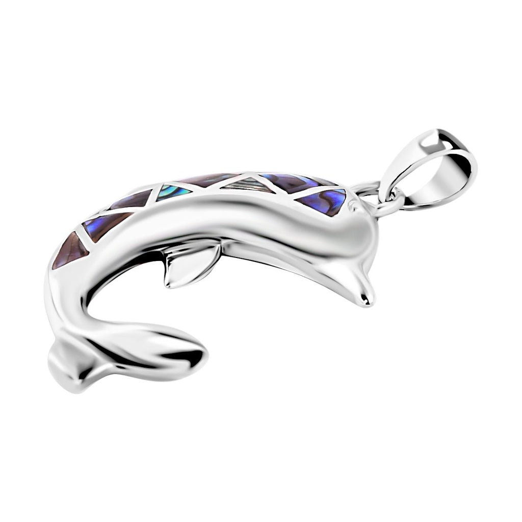 Abalone Muschel Anhänger 925 Silber ca. 4,51 ct.