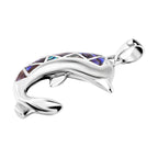 Abalone Muschel Anhänger 925 Silber ca. 4,51 ct.