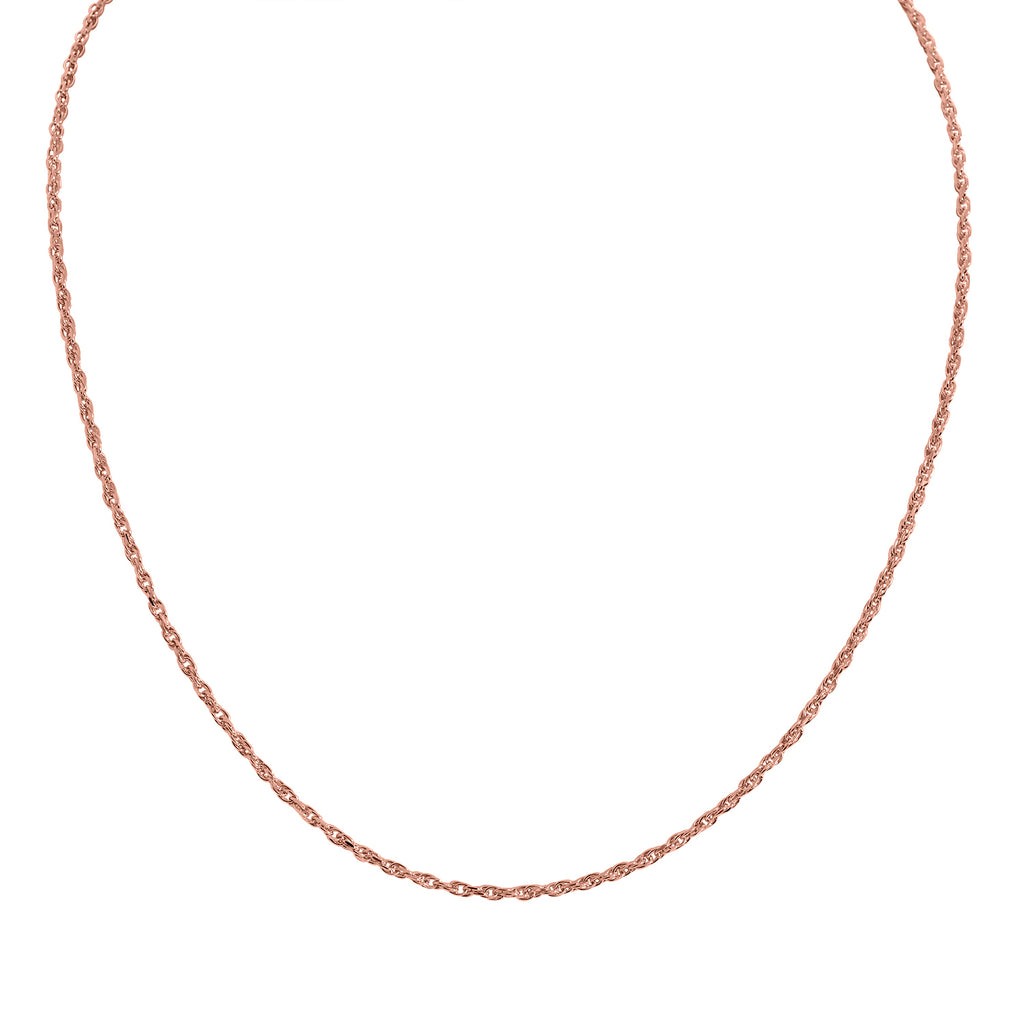 Italienische Diamantschliff Singapurkette, 925 Silber rosévergoldet, ca. 45 cm