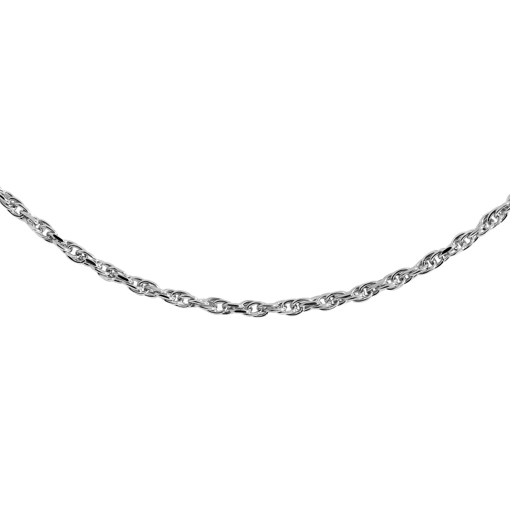 Italianische Diamantschliff Singapurkette,  925 Silber,  ca. 45 cm