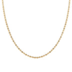925 Silber vergoldet Kette ca. 50 cm ca. 2,52g