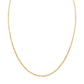 925 Silber vergoldet Kette ca. 45 cm ca. 3,95g