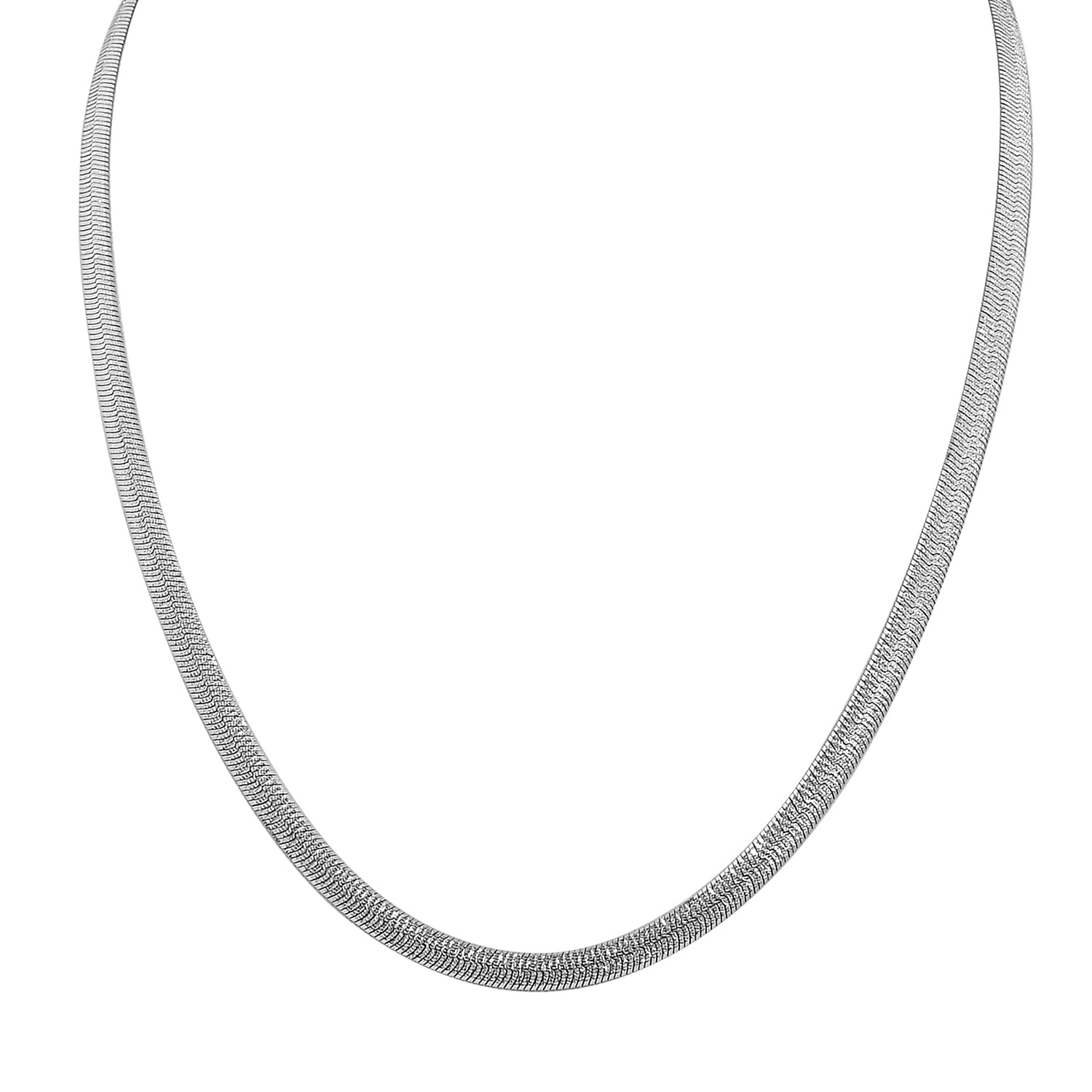 925 Silber rhodiniert Kette ca. 45 cm ca. 9,96g