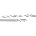 925 Silber rhodiniert Kette ca. 45 cm ca. 9,96g