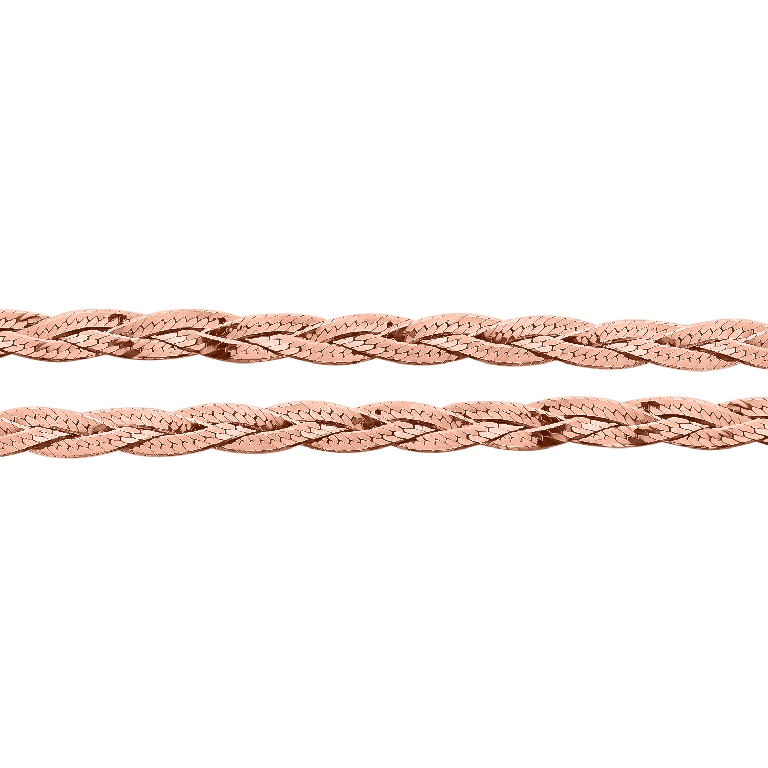 925 Silber rosévergoldet Kette ca. 45 cm ca. 7,40g