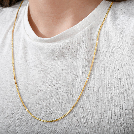 925 Silber rhodiniert Kette ca. 75 cm ca. 7,80g