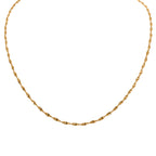 925 Silber vergoldet Kette ca. 45 cm ca. 4,02g