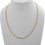925 Silber vergoldet Kette ca. 56 cm ca. 13,18g