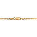 925 Silber vergoldet Kette ca. 56 cm ca. 13,18g