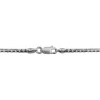 925 Silber rhodiniert Kette ca. 56 cm ca. 13,02g