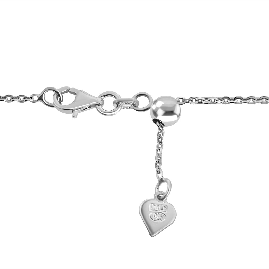 925 Silber rhodiniert Kette ca. 60 cm ca. 3,25g